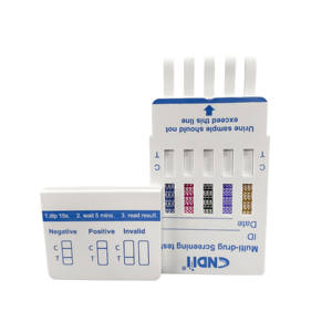 <span class=keywords><strong>Test</strong></span> <span class=keywords><strong>de</strong></span> <span class=keywords><strong>dépistage</strong></span> manuel complet des drogues dans l'<span class=keywords><strong>urine</strong></span> – Testeur <span class=keywords><strong>de</strong></span> substances couramment abusées - Product Image 2