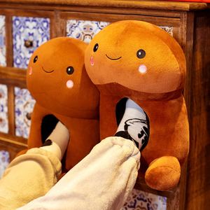 Pantuflas de Peluche con Forma de Pene, Pantuflas Sexys para el Hogar, Pantuflas Cálidas de Invierno, Pantuflas de Piel Sintética, 1 Par - Product Image 6