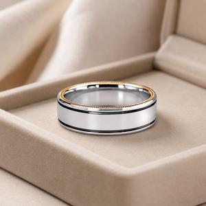 Men’s Minimalist Band Ring Classic Everyday Fashion Jewelry - Product Image 1