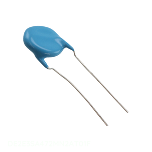 Manufacturer Channel Radial Disc Through Hole CAP CER 4700 pF DE2E3SA472MN2AT01F Ceramic Capacitor - Product Image 1