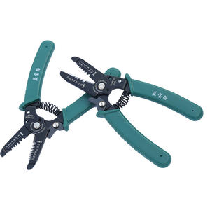 Blue Ocean Harbor – dénudeurs de fils de 6 pouces, métriques, en acier au manganèse 65, avec poignée plate isolée pour fils électriques - Product Image 1