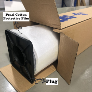 Disponibile: Rotolo di <span class=keywords><strong>Vinile</strong></span> PVC <span class=keywords><strong>Bianco</strong></span> Lucido Autoadesivo, Resistente all'Acqua e ai Raggi UV, per Pavimenti da Ballo, Adesivi per Vetri - Product Image 2