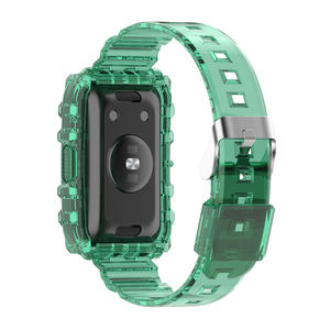 Correa de reloj para <span class=keywords><strong>Huawei</strong></span> Watch <span class=keywords><strong>Fit</strong></span>, nueva correa transparente resistente al agua con funda, pulsera para <span class=keywords><strong>Huawei</strong></span> <span class=keywords><strong>Fit</strong></span> 2, accesorios - Product Image 3