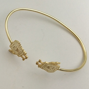 Braccialetti Personalizzati con Qualsiasi Personaggio dei Cartoni Animati <span class=keywords><strong>Gioielli</strong></span> per Bambini in Acciaio Inox Placcato Oro 18k Bracciali Regolabili Carini per Bambine - Product Image 4