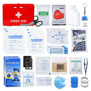 Trousse de premiers soins ABS rouge de haute qualité sac multifonction d'urgence en plein air usage familial sauvetage ifak <span class=keywords><strong>multitool</strong></span> - Product Image 4