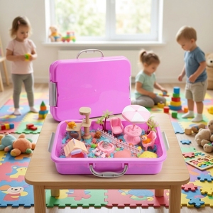 Bac sensoriel pour animaux de compagnie, pierres lumineuses PVC, couvercle de bac à sable pour tout-petits <span class=keywords><strong>et</strong></span> enfants <span class=keywords><strong>d</strong></span>'âge préscolaire, 3 ans <span class=keywords><strong>et</strong></span> plus, cadeau unisexe - Product Image 6