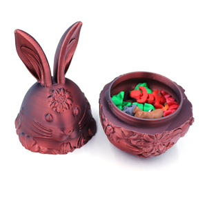 Superventas transfronterizo, huevos de Pascua impresos en <span class=keywords><strong>3D</strong></span>, adornos decorativos, regalos creativos, juguetes de animales de simulación, animales pequeños - Product Image 6