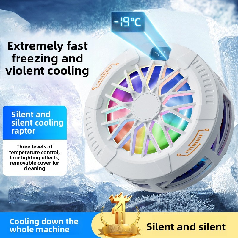 <strong>2026</strong> New AI Intelligent Temperature-<strong>Controlled</strong> DY29 Iced Touchscreen <strong>Phone</strong> Cooler Magnetic Back Clip Semiconductor 15W Digital