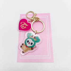 سلسلة مفاتيح مخصصة مطبوعة بالليزر من الأكريليك البلاستيكي مع فيلم هولوغرام صغير أصلي - Product Image 5