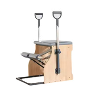 Chine Usine Yoga Exercice En Bois Chêne Érable Pilates Wunda Chaise avec Poignées