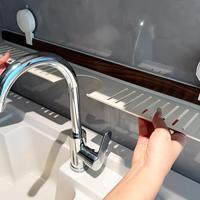 GREENSIDE Étagère de rangement pour drainage, ventouse pour salle de bain Étagère de rangement pour lavabo sans perçage