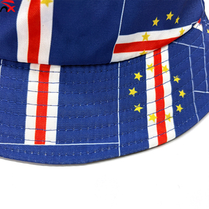 Chapeau de soleil d'été à la mode, imprimé du drapeau du <span class=keywords><strong>Cap</strong></span>-<span class=keywords><strong>Vert</strong></span>, chapeau de pêcheur personnalisé avec drapeau - Product Image 6