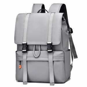 2024 New Designer <b>Backpack</b> Custom logo Men's <b>Waterproof</b> Casual Outdoor <b>Backpacks</b> Custom Leather Film <b>Backpack</b> with logo - Product Image 2