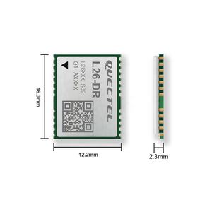 Quectel L26-<span class=keywords><strong>DR</strong></span> Kompaktes Multi-Konstellations-GNSS-Modul mit <span class=keywords><strong>DR</strong></span>-Funktion und Dead-Reckoning-Funktion - Product Image 2