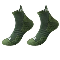 Chaussettes unisexes en tricot mi-mollet, absorbant les chocs, antidérapantes, pour les sports de plein air, le cyclisme et la course à pied