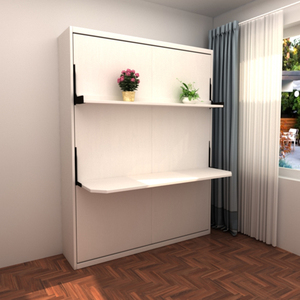 Nuevo Diseño, Gran Venta, Mecanismo Inteligente Automático para <span class=keywords><strong>Cama</strong></span> Empotrada en Pared, Plegable, Giratorio, Multifuncional, Fácil de Montar, Estructura de <span class=keywords><strong>Cama</strong></span> Murphy con <span class=keywords><strong>Escritorio</strong></span> - Product Image 3