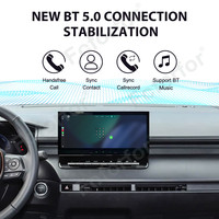 Toyota Corolla Cross 2026, Unidad Principal Multimedia para Auto con Pantalla de 12.3 Pulgadas, DVD, GPS, Navegación, DSP, Bluetooth, WiFi, 4G, Arranque Rápido, Sistema Estable