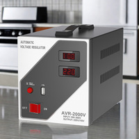 Stabilisateur de tension automatique intelligent monophasé triphasé à commande servo 5 kVA