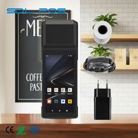 Terminal POS Android con Conectividad Wi-Fi de 58 mm, Impresora de Recibos Portátil, Pantalla HD Clara para Vendedores Ambulantes, Sdlpos