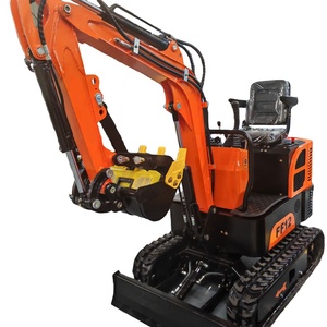 小型掘削機0.8トン1トンマイクロ掘削機<span class=keywords><strong>kubota</strong></span>バケットクローラーミニ工場カスタム - Product Image 1