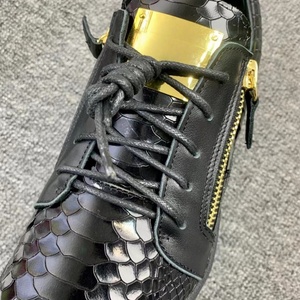 <span class=keywords><strong>Zapatillas</strong></span> <span class=keywords><strong>de</strong></span> Lujo <span class=keywords><strong>de</strong></span> Alta Calidad para Hombre, Zapatos Casuales <span class=keywords><strong>de</strong></span> Cuero Genuino para Mujer, Marca GZ, Zapatos Deportivos <span class=keywords><strong>de</strong></span> Tenis, Mocasines con Cierre, Tallas 35-48 0137 - Product Image 6