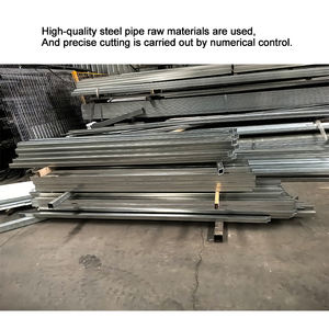 שער כניסה כפול מפלדה מצופה אבקה שחורה, 20 רגל, חזק במיוחד, בסגנון ברזל יצוק אירופאי, עם עיצוב סוסים. - Product Image 3