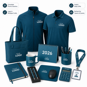 Juegos de Regalo Personalizados con Múltiples Artículos Promocionales Corporativos, Kit de Bienvenida para Empleados con Camiseta, Gorra, Botella y Bolsa para Equipos de Empresa - Product Image 1
