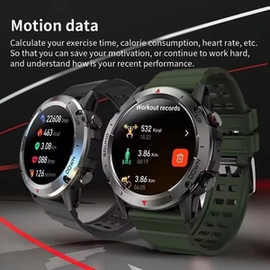 2024 Digital Watch Stylish High Clarity Full Touch Screen Bluetooth-compatible Calling Heart Rate Monitor Smart Wristwatch - Product Image 4