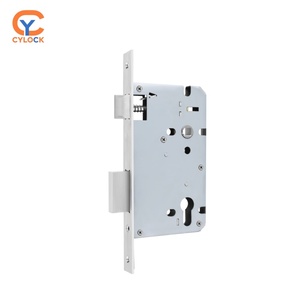 <span class=keywords><strong>Serrure</strong></span> de sécurité robuste 70x85mm, cylindre standard européen, <span class=keywords><strong>serrure</strong></span> à mortaise de qualité industrielle pour porte d'entrée, modèle 7085 Cylock SS - Product Image 1