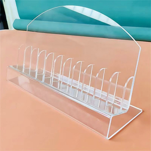 Espositore per Rossetti in Acrilico Trasparente con 11 Scomparti, Organizzatore per Cosmetici, Scatola Portaoggetti per Negozi di Bellezza e Lucidalabbra - Product Image 6