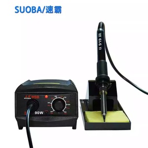 Station de soudage à température contrôlée Suoba 998 90W, fer à souder chromé à chaleur réglable, usage général - Product Image 1
