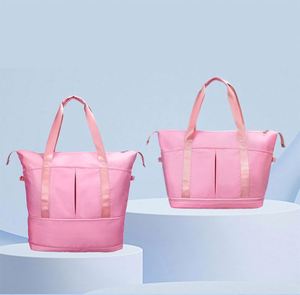 Nuevas Bolsas de Mano para Mujer, Bolsa de Gimnasio con Ruedas, Bolsa Impermeable, Bolsa de Lona Seca Reciclable, Bolsa de Lona Plegable Personalizada para Viajes - Product Image 3