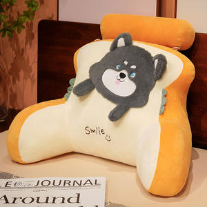 Coussin de chevet mignon avec housse douce, pour <span class=keywords><strong>la</strong></span> lecture au lit en dortoir, grand coussin de dossier, coussin de soutien lombaire, coussin décoratif pour canapé - Product Image 2