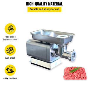 Hachoir à viande électrique en acier inoxydable de qualité alimentaire, résistant à la rouille, facile à nettoyer, pour la préparation de viande hachée - Product Image 1