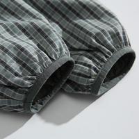 Veste de sport décontractée légère de haute qualité pour homme, à capuche, motif à carreaux, fermeture éclair, noir et vert