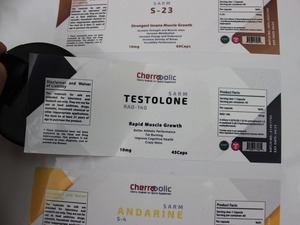 Autocollant d'avertissement d'avertissement d'étiquette auto-adhésive directe d'usine de la Chine - Product Image 5