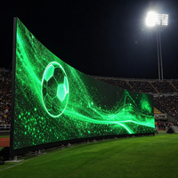 Pantalla LED de Alquiler para Exteriores P3.91 a Todo Color, Alto Brillo 5000cd, 120Hz, 4K, IP65, Impermeable, Curva, con CMS Basado en la Nube