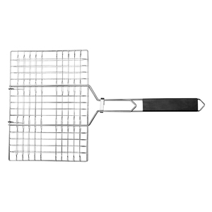 BQ-1118 nóng bán ngoài trời di động nướng thịt nướng Net BBQ nướng Giỏ dây lưới - Product Image 2