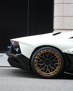 Jante en alliage forgé de luxe personnalisé noir et bronze pour <span class=keywords><strong>Lamborghini</strong></span> 5x114.3 5x120 5x130 19 20 21 22 23 pouces jante de voiture de tourisme - Product Image 6