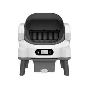 Bac à litière automatique intelligent 68L avec application Tuya, toilette pour animaux de compagnie de grande capacité pour les maisons multi-chats - Product Image 6