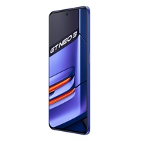 Realme GT Neo3 8 Go + 256 Go, processeur octa-core 2,85 GHz, charge rapide 100 W, batterie 5000 mAh, écran LCD 6,5 pouces 90 Hz, appareils photo 2 MP/16 MP, NFC, double 5G