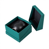 Boîte cadeau carrée en papier rigide personnalisée, réutilisable, écologique, avec logo en relief, pour tasse en céramique, parfum, bougie, pot