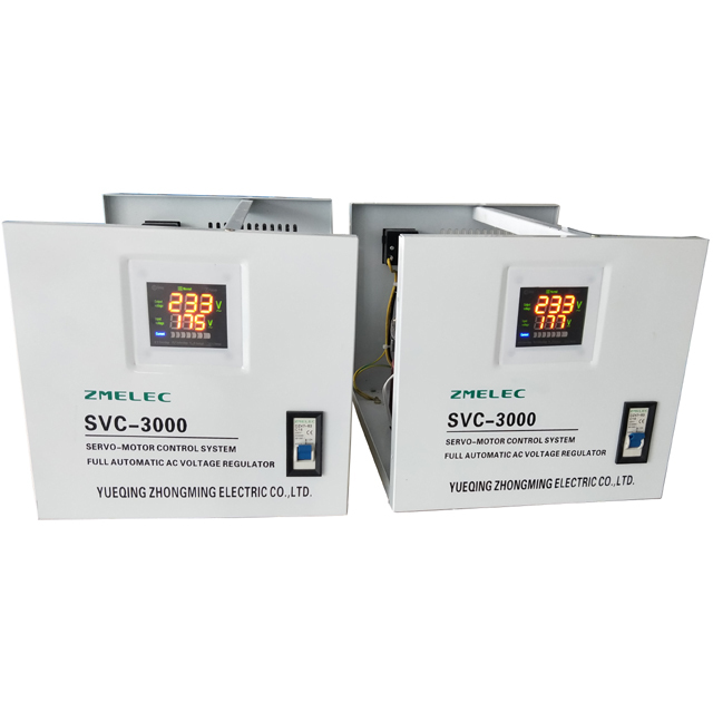 220V Single-Phase Voltage Stabilizer with 80V Input Range AC Current Copper Material
