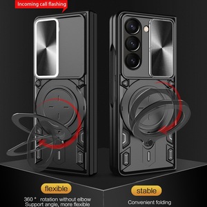 <span class=keywords><strong>Support</strong></span> à rabat de luxe de haute qualité pour <span class=keywords><strong>Samsung</strong></span> Galaxy Z <span class=keywords><strong>Fold</strong></span> 5 <span class=keywords><strong>Fold</strong></span> <span class=keywords><strong>4</strong></span> étui de téléphone anneau <span class=keywords><strong>support</strong></span> de <span class=keywords><strong>voiture</strong></span> housse antichoc - Product Image 6