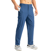 Pantalon cargo de randonnée pour homme personnalisé, léger, imperméable, à séchage rapide, pour la pêche et l'escalade