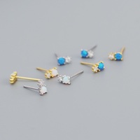 Boucles d'oreilles pendantes en argent sterling 925 personnalisées OEM, motif note de musique, cadeau pour musicien, vente en gros