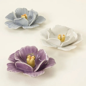 Nở Vòng Gốm món ăn sứ đồ trang sức khay Key holder <span class=keywords><strong>uncommon</strong></span> quà tặng cho phụ nữ phụ nữ - Product Image 2