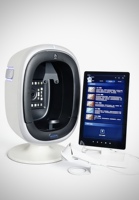 Dispositivo Analizador de Piel y Cuero Cabelludo 2 en 1 Profesional, Detector Digital de Piel y Cabello con Informe de Análisis Imprimible para Salón