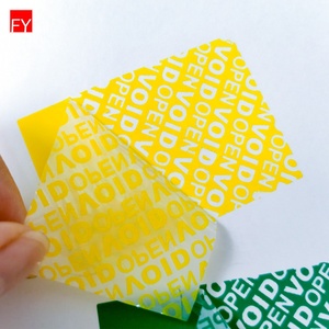Adesivo vuoto antimanomissione impermeabile <span class=keywords><strong>sigillo</strong></span> di <span class=keywords><strong>garanzia</strong></span> personalizzato - Product Image 1