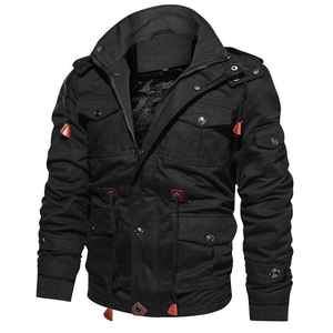 Vente en gros Veste de pilote de haute qualité pour hommes, vêtements d'extérieur chauds et épais pour hommes, veste pour hommes de grande taille - Product Image 5
